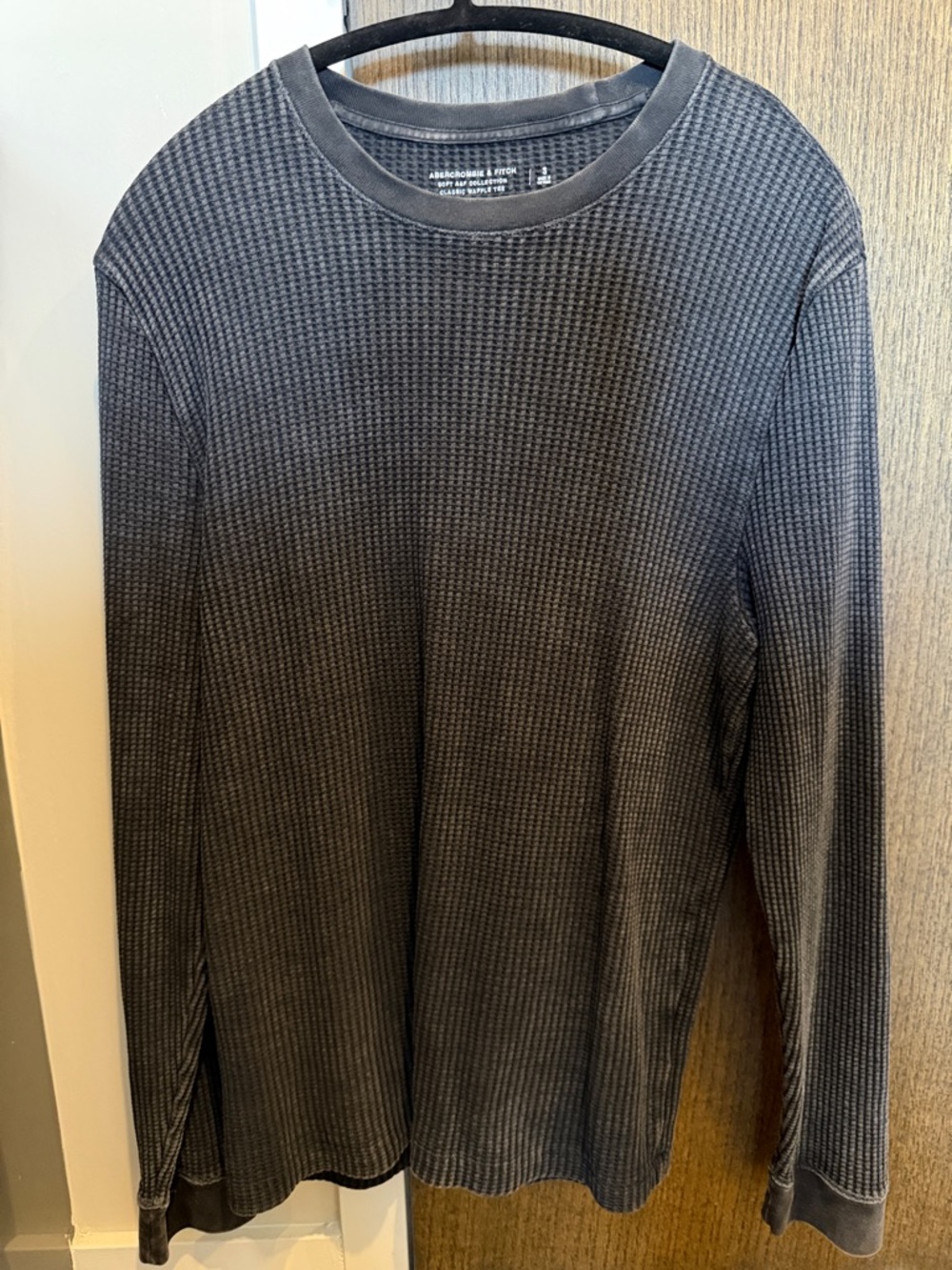 Men’s Abercrombie & Fitch Long-Sleeve Classic Waffle Tee